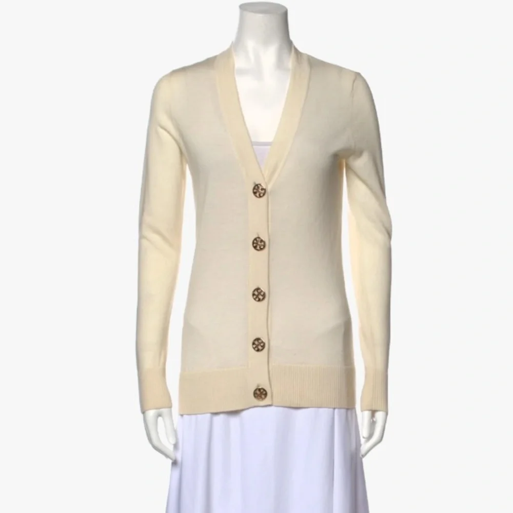 Tory Burch 100% Merino Wool Women’s Sweater/Cardigan - Size: XS - Picture 10 of 17